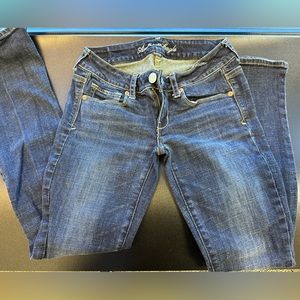 American Eagle Stretch Skinny Kick Jeans